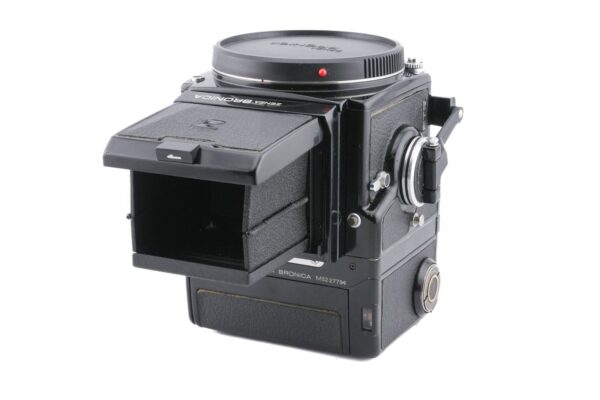 Zenza Bronica ETR + 120 Film Back + Waist Level Finder - Image 3